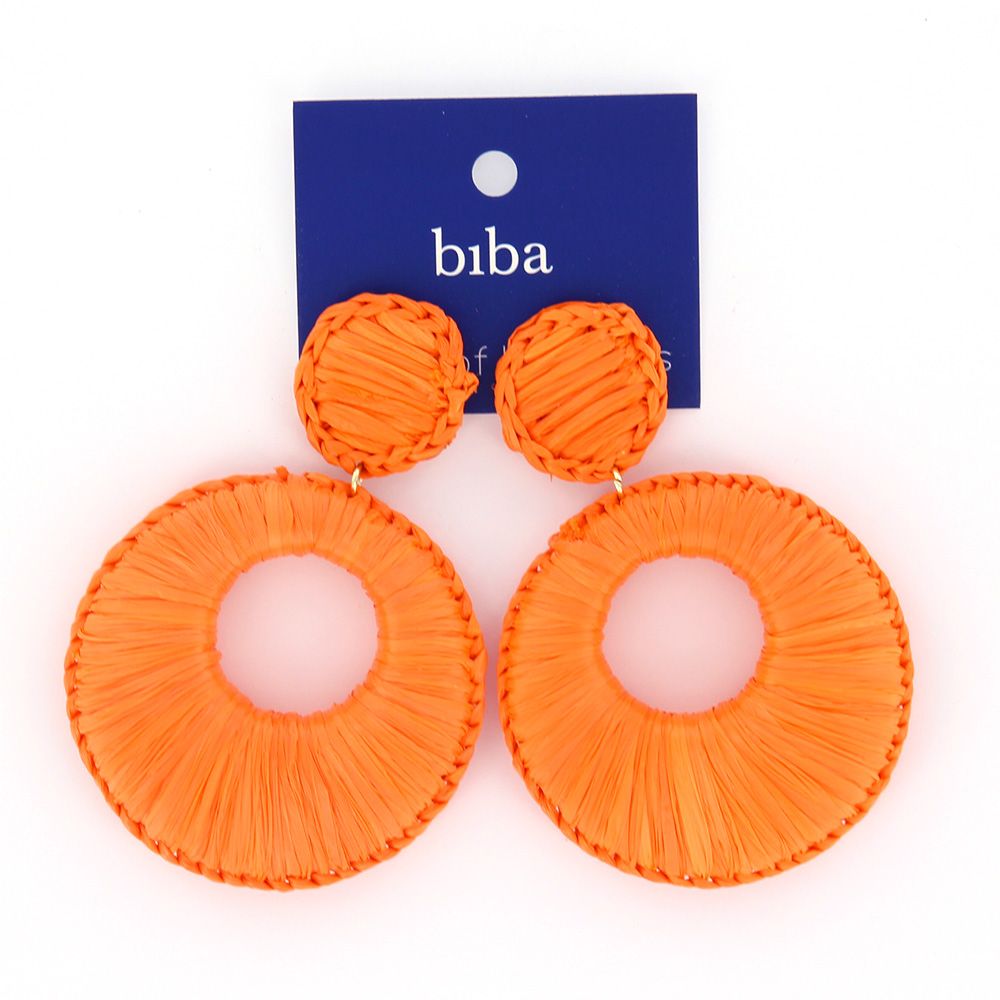 Biba oorbellen Summer Orange - 81433