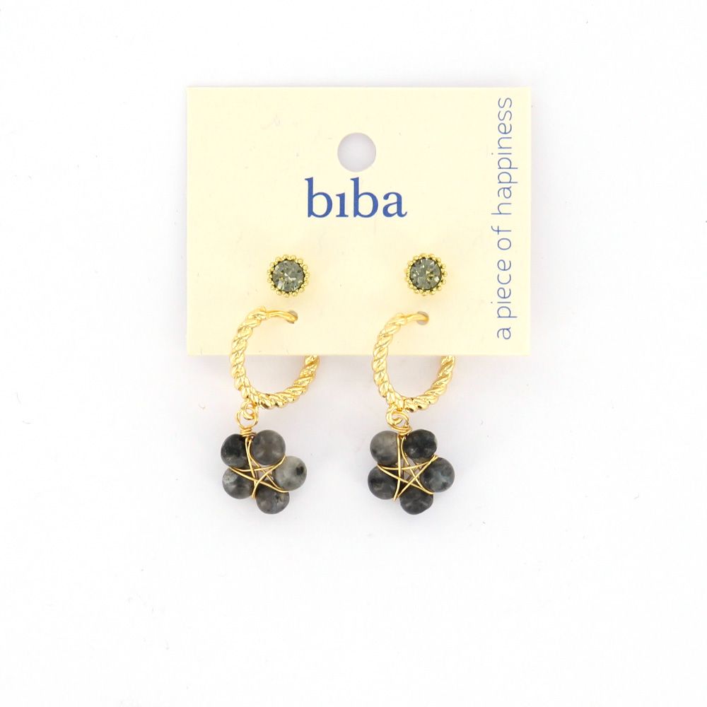 Biba Earparty Spiced Pieces Grey - 83282