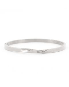 Kalli Bangle Twist - 2190-Zilverkleur