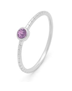 Imotionals Striped ring Amethyst - 48192