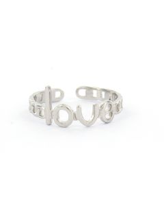 byJam ring Love - 57100017-Zilverkleur