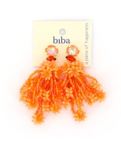 Biba oorbellen Flowers Orange - 83364
