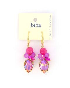 Biba oorbellen Sparkle Lilac - 83373