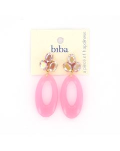Biba oorbellen Daily Fashion Pink - 83428