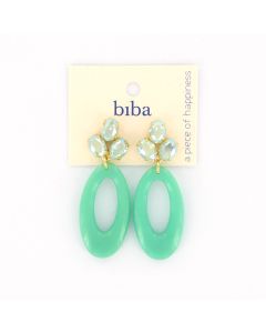 Biba oorbellen Daily Fashion Green - 83428