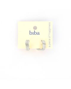 Biba oorbellen Forever Classics - 83517-Zilverkleur