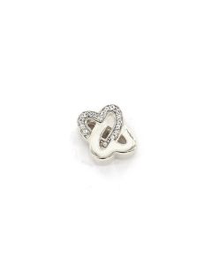 Imotionals hanger Crystal Double Heart - 4133