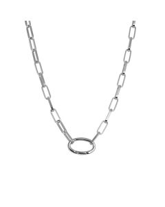 iXXXi Collier Square Chain - N04501-Zilverkleur