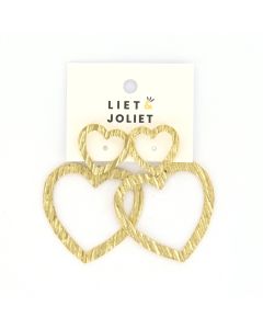 Liet & Joliet oorbellen Heart - J8110
