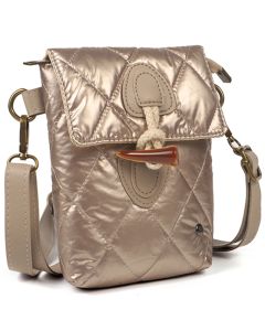 I'm Dutch crossbody tasje Antiga Champagne