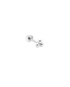 Piercing Triple Dots - Silver