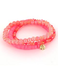 Biba Armbandenset Pink - 3-758