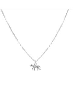 Karma Necklace Panther - Silver
