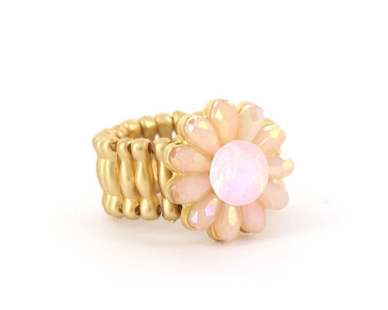 Biba ring Flowers Light Pink - 7235
