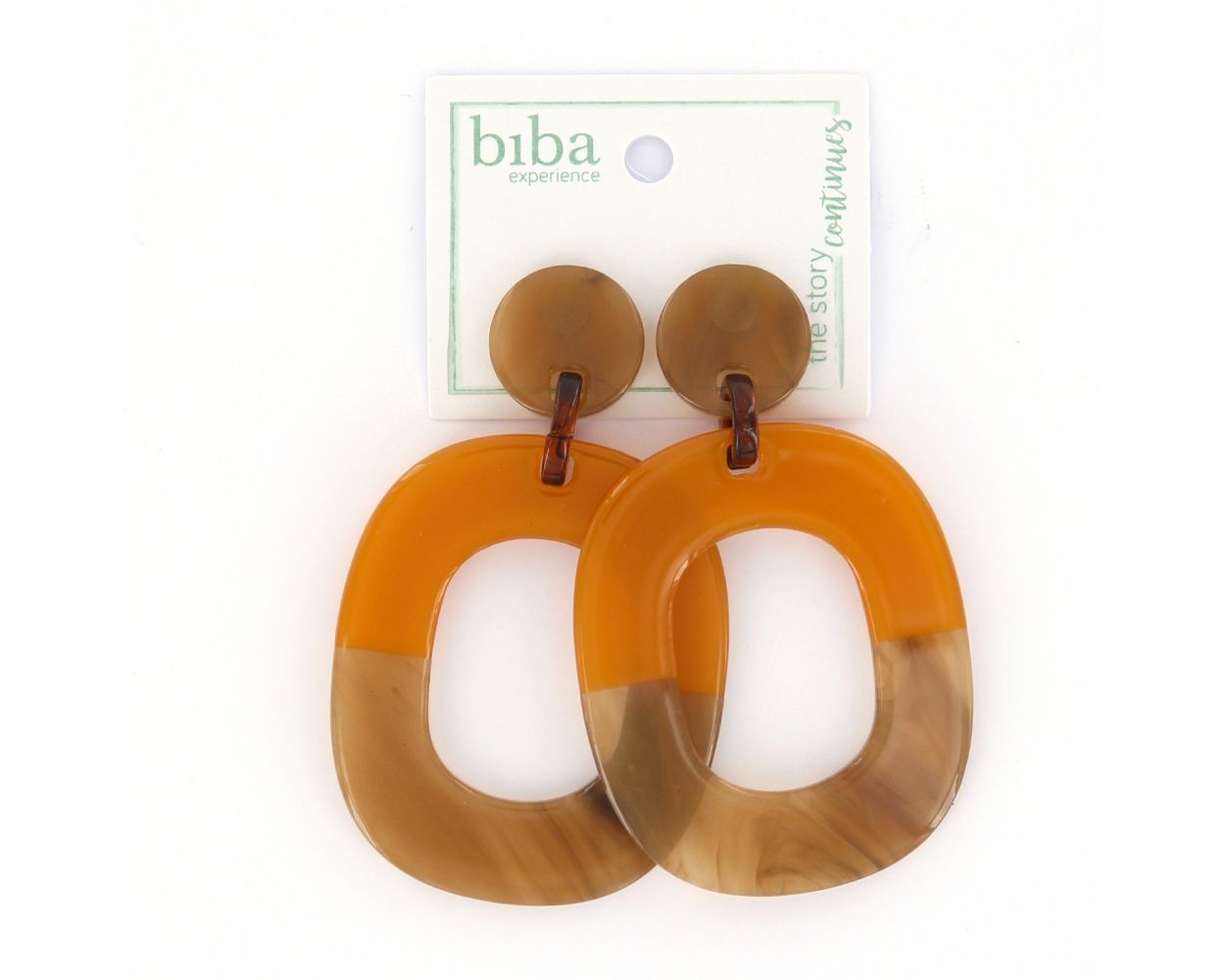 Biba oorbellen At Night Caramel - 80848