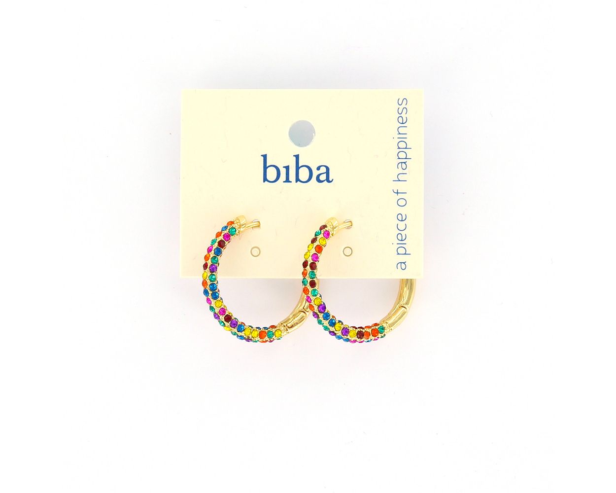 Biba oorbellen Crystal Rainbow - 82957