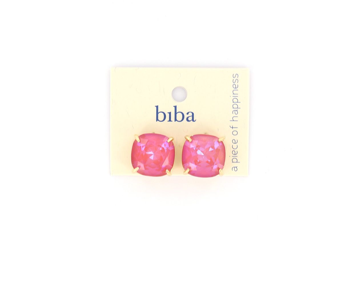 Biba oorknoppen Hot Topics Bright Pink - 82971