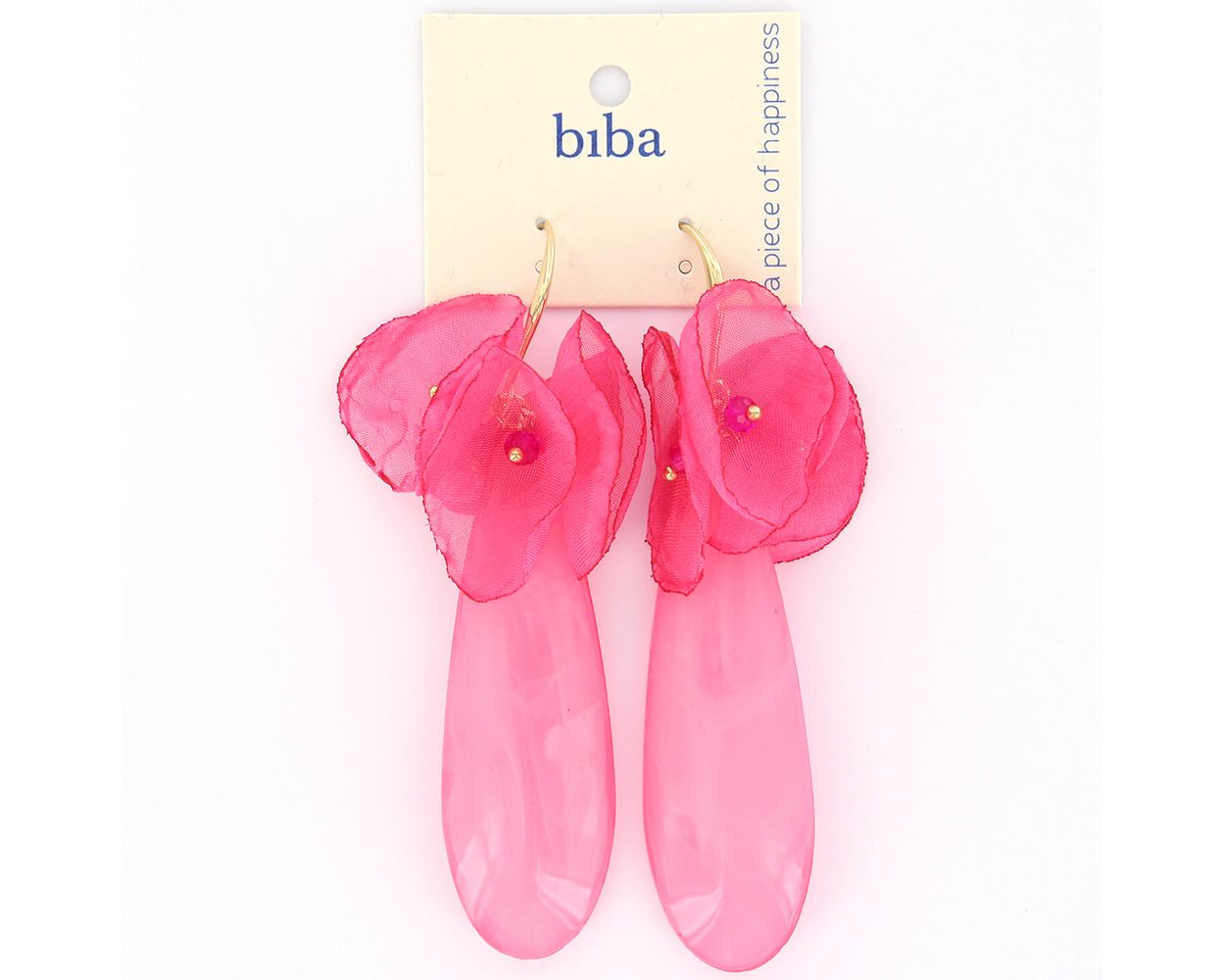 Biba oorbellen Blossom Fuchsia - 83335