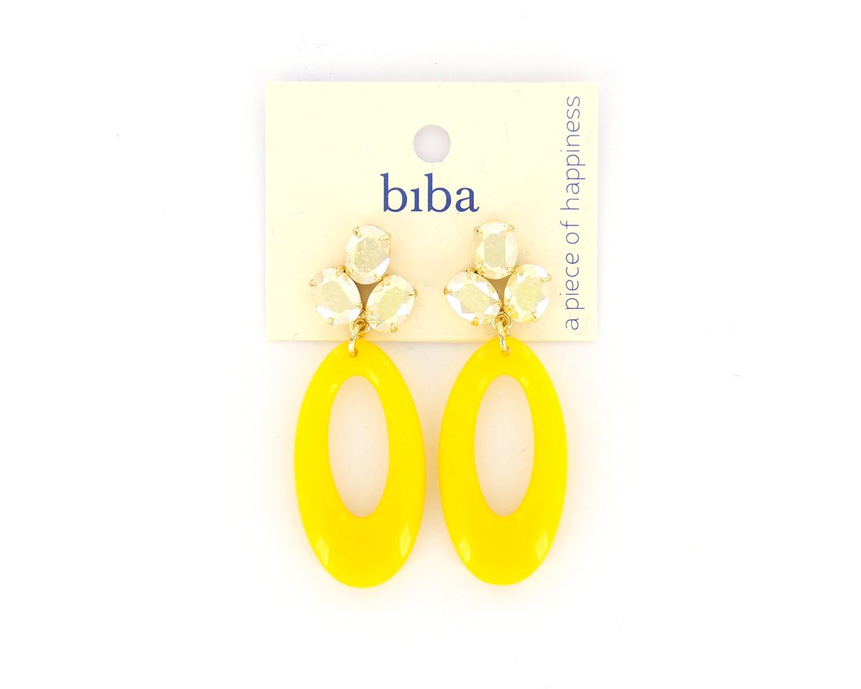 Biba oorbellen Daily Fashion Yellow - 83428