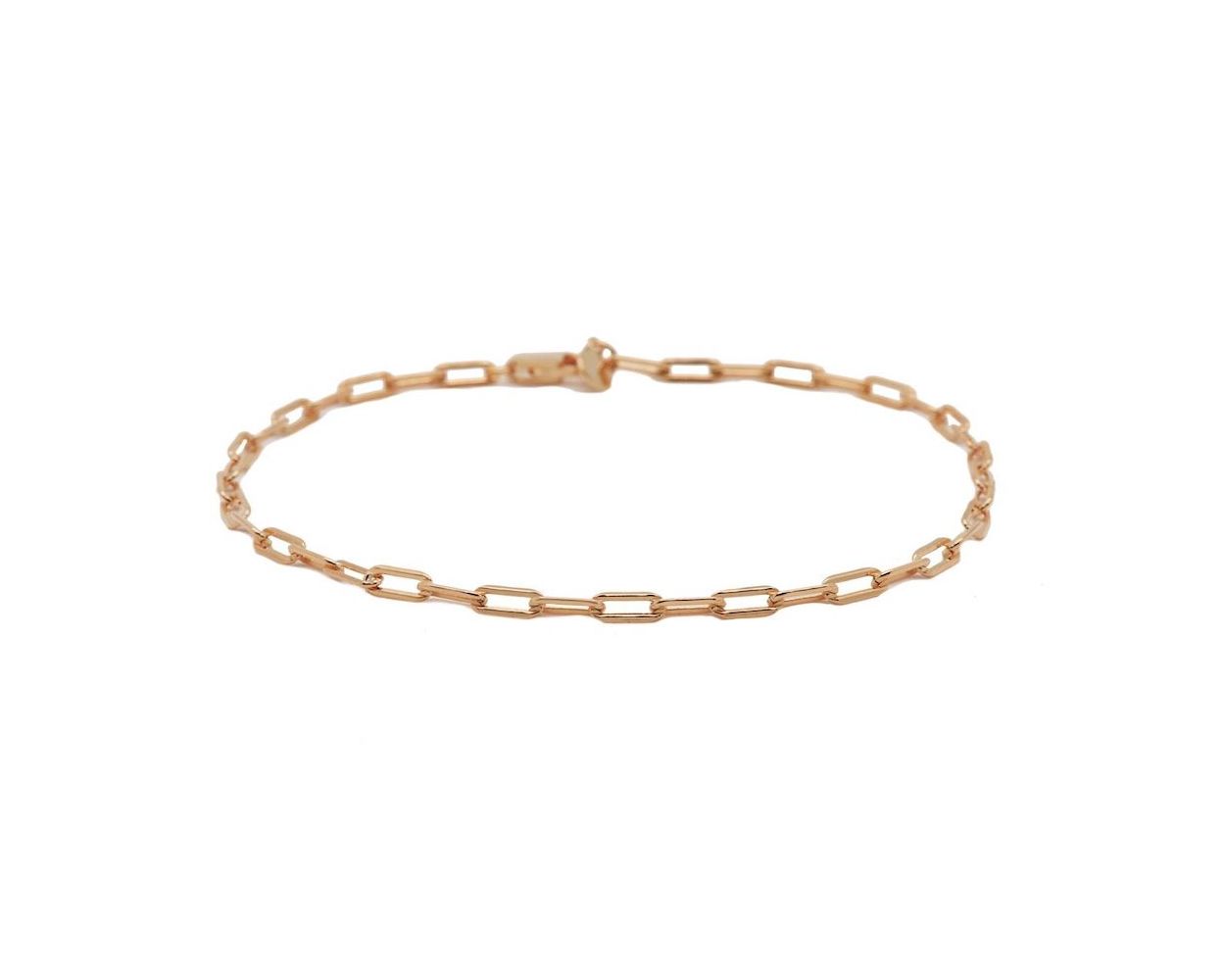 Karma Bracelet The Mini Round Square - Rose Plated