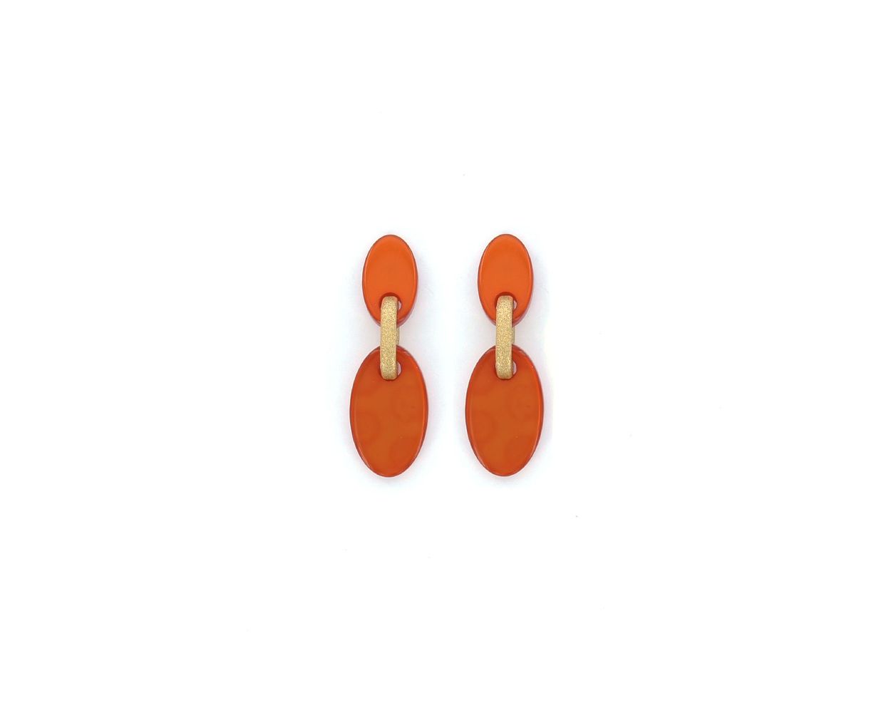 Angelo Moretti oorbellen Basics Orange - 48085