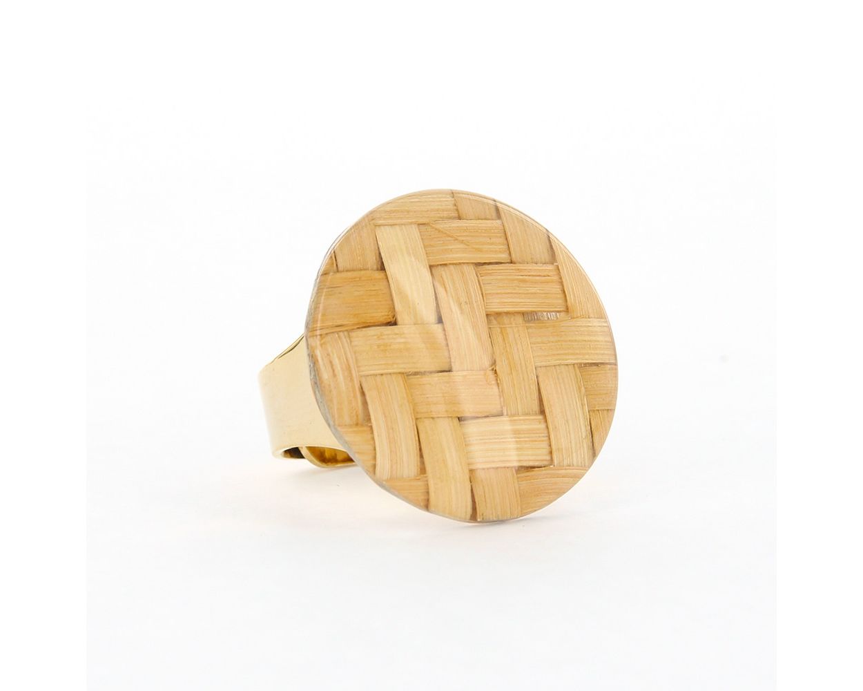 Angelo Moretti Ring Sunshine Wood - 48424