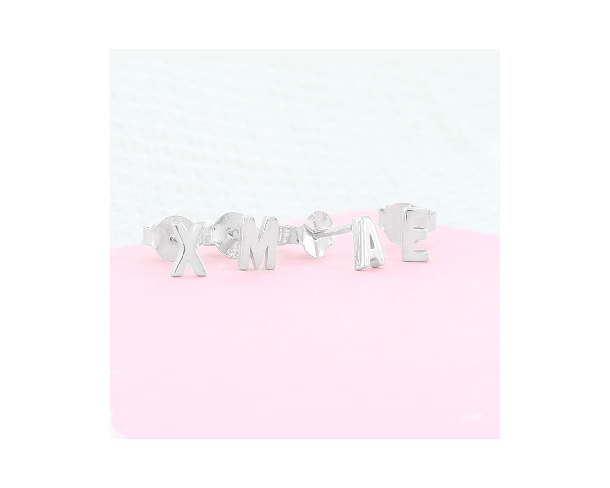 Imotionals Letter Oorknopje (1pcs) - E-45