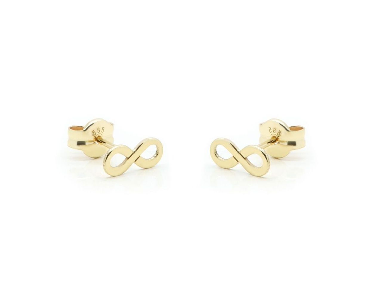 Karma Earstuds Infinity - 14K Gold