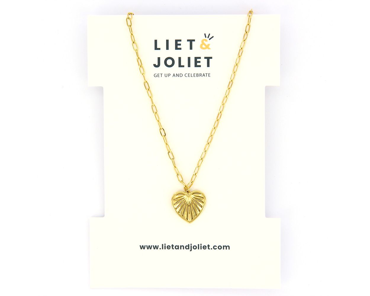 Liet & Joliet Ketting Heart - J6076