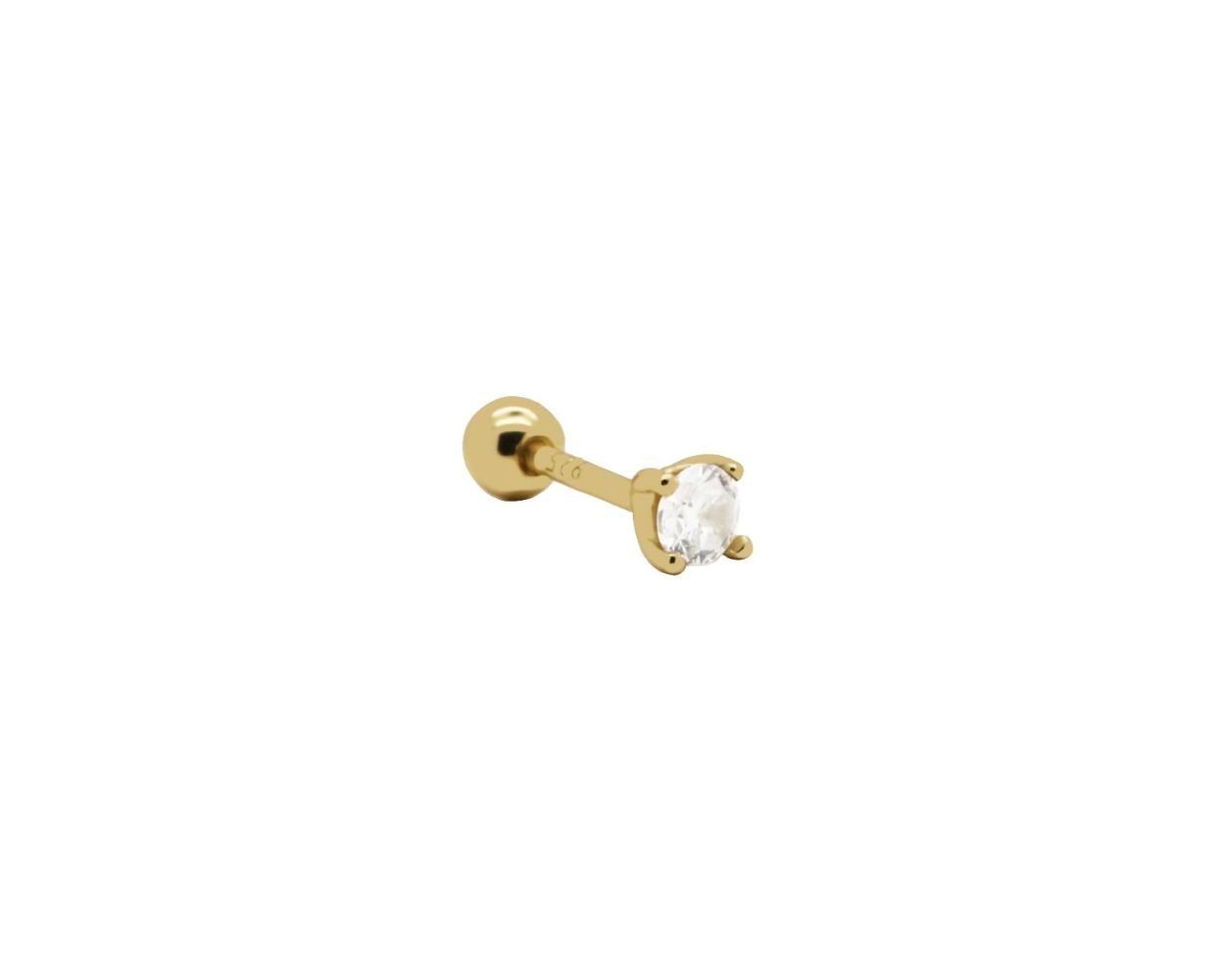 Piercing Zirconia Sparks - Gold Color