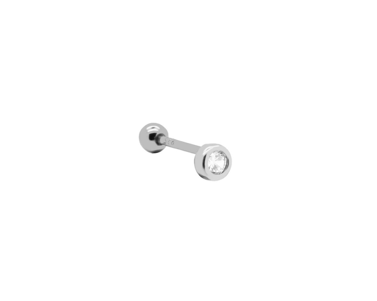 Piercing Zirconia Shimmers - Silver