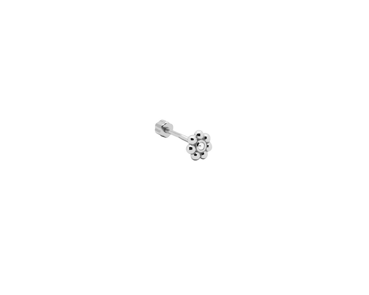 Piercing Flower - Silver