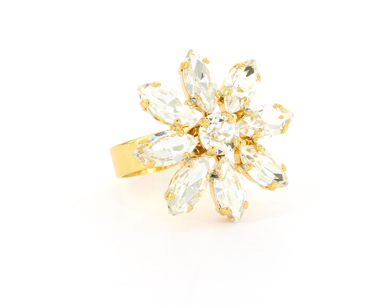 Angelo Moretti Ring Crystal Clear - R229